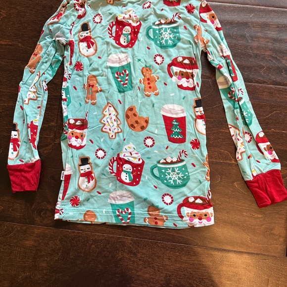 Little Sleepies Christmas/Holiday - Peppermint Mocha Two Piece Pajama - Picture 3 of 5